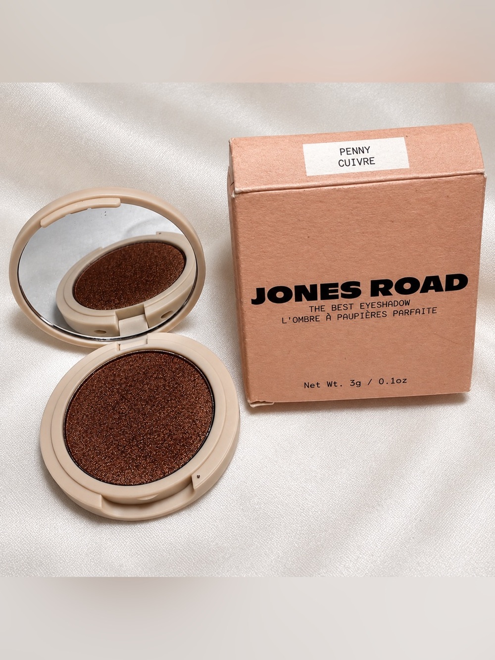 Jones Road The Best Eyeshadow Penny Bronze Shimmer 3g NEW